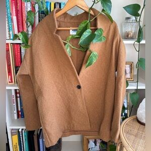 Oversized Old Navy Tan Women's Jacket